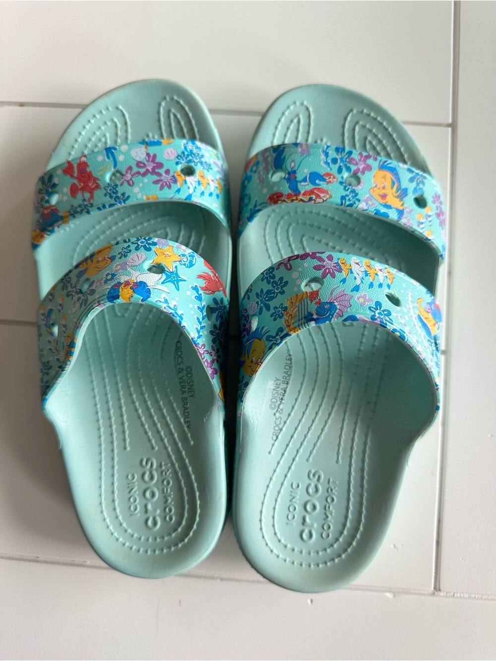 Disney Vera Bradley Little Mermaid Crocs